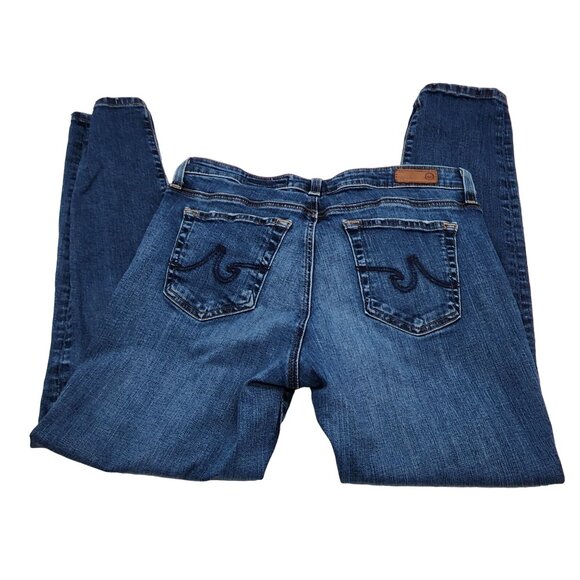 AG Adriano Goldschmied Super Skinny Ankle Legging Ankle Womens Jeans Size 32R - Picture 2 of 4